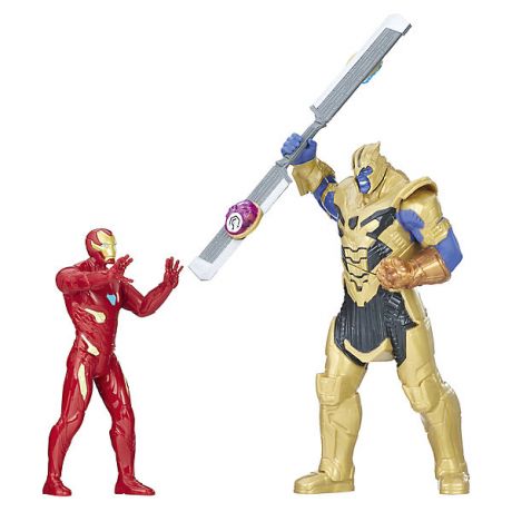 Hasbro Игровой набор Avengers "Мстители" Железный человек против Таноса