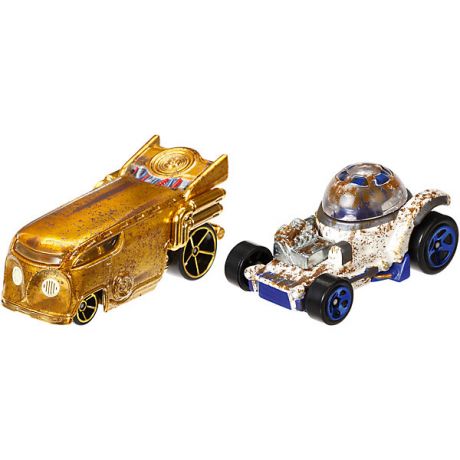 Mattel Набор машинок Hot Wheels "Star Wars" C-3PO и R2D2