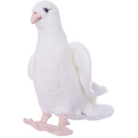 Hansa Мягкая игрушка Hansa "Птицы" Белый голубь, 20 см