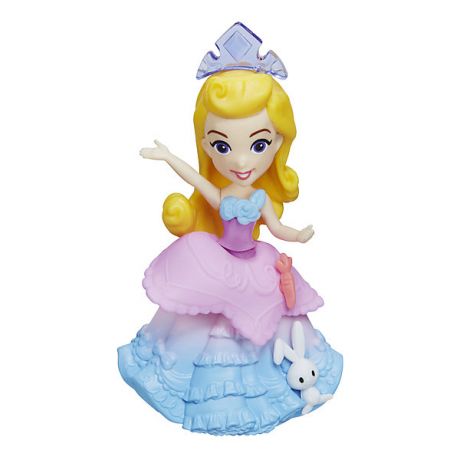 Hasbro Мини-кукла Disney Princess "Маленькое королевство" Аврора, 7,5 см