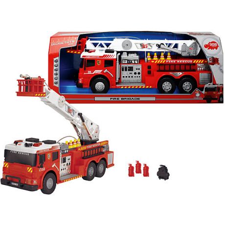 Dickie Toys Пожарная машина с водой, 62 см, Dickie