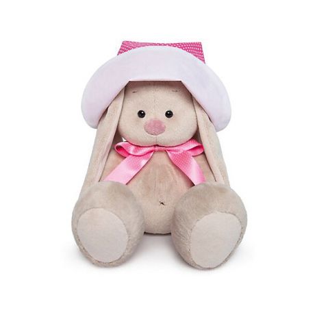 Budi Basa Мягкая игрушка Budi Basa Зайка Ми в розовой панамке и с бантиком, 18 см