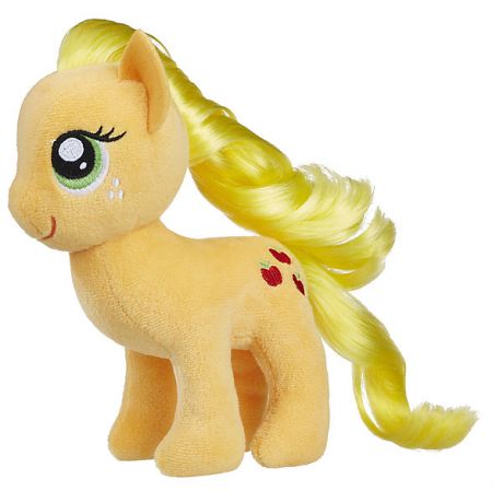 Hasbro Мягкая игрушка My little Pony "Пони с волосами" Эплджек, 16 см