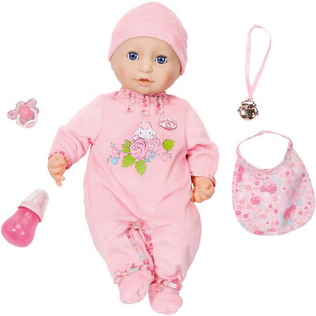 Zapf Creation Многофункциональная кукла, 43 см, Baby Annabell