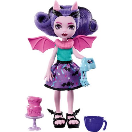Mattel Мини-кукла Monster High «Семья Монстриков» Фанжелика, 14 см