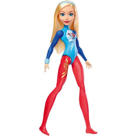 Mattel Кукла DC Super Hero Girls "Куклы-гимнастки" Супергёрл, 30 см
