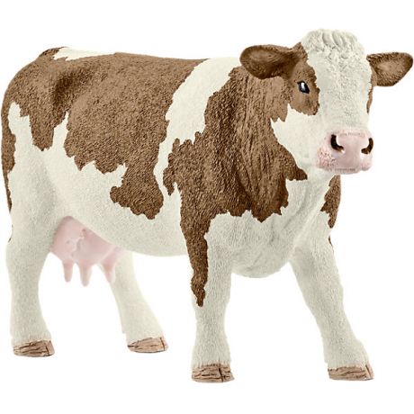 Schleich Коллекционная фигурка Schleich "Животные с фермы" Симментальская корова