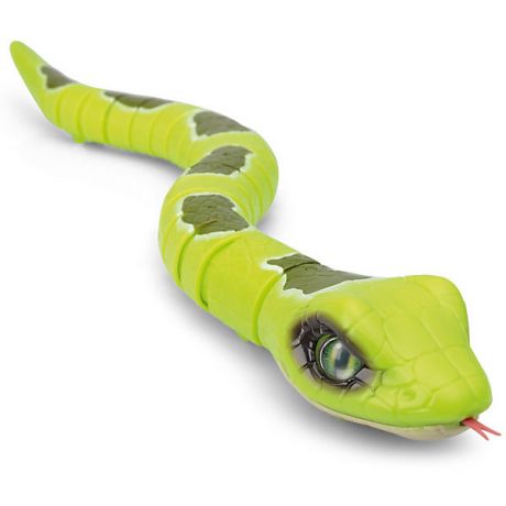 ZURU Интерактивная игрушка Zuru "Робо-змея", зеленая (движение)