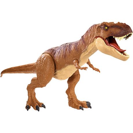 Mattel Функциональная фигурка Jurassic World "Колоссальный тиранозавр Рекс"