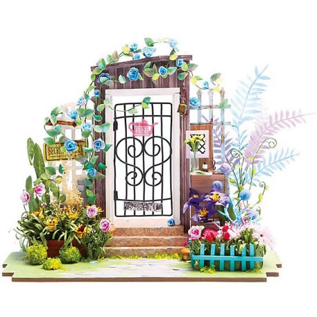 Diy House Сборная модель-румбокс Diy House "Цветочный сад"