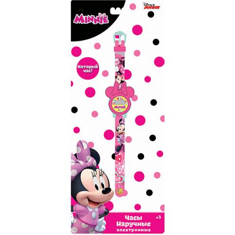Disney Электронные наручные часы Disney Minnie Mouse (Минни Маус)
