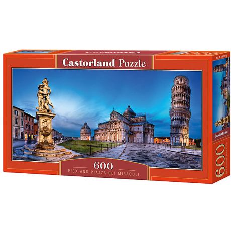 Castorland Пазл Castorland "Пизанская башня" 600 деталей