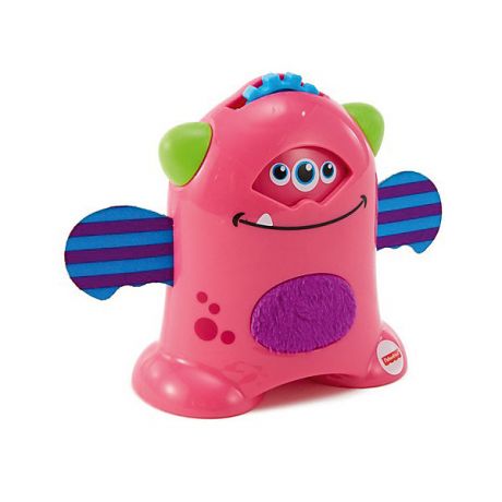 Mattel Развивающая игрушка Fisher Price "Мини-монстрики", розовый