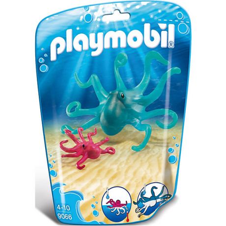 PLAYMOBIL® Игровой набор Playmobil Осьминог с детенышем, 2 детали