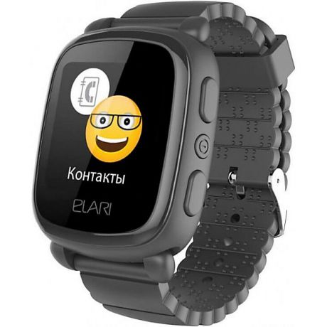 Elari Часы-телефон Elari Kidphone 2, черные