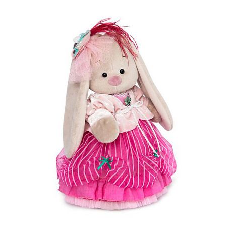 Budi Basa Мягкая игрушка Budi Basa Зайка Ми барышня в карамельно-розовом, 32 см