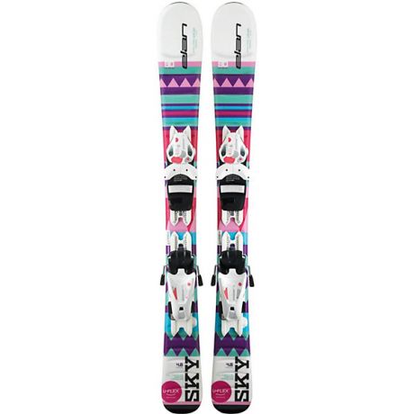 Elan Горные лыжи с креплениями Elan Sky, 90 см