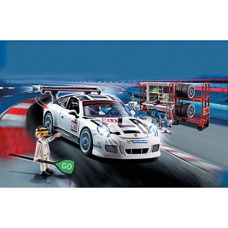 PLAYMOBIL® Конструктор Playmobil Porsche 911 GT3 Cup, 35 деталей