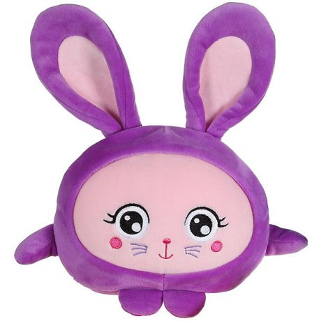 1Toy Мягкая игрушка 1Toy "Squishimals" Фиолетовый зайка, 20 см