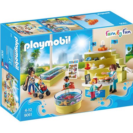 PLAYMOBIL® Конструктор Playmobil Магазин аквариумов, 35 деталей