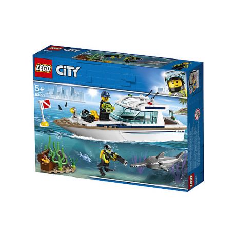 LEGO Конструктор LEGO City "Яхта для дайвинга", арт 60221