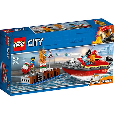 LEGO Конструктор LEGO City Fire 60213: Пожар в порту