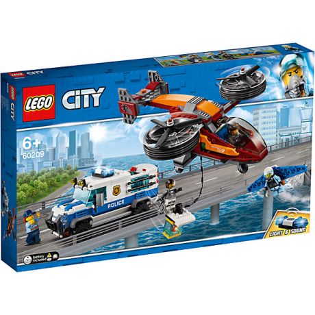 LEGO Конструктор LEGO City Police 60209: Воздушная полиция: кража бриллиантов