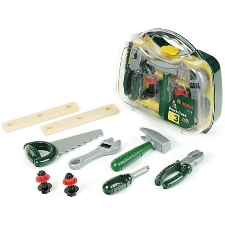 klein Игровой набор Klein Инструменты Bosch Ящик с инструментами, 12 предметов