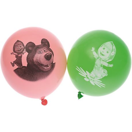 Belbal Воздушные шары Belbal с рисунком "Маша и Медведь" 50 шт