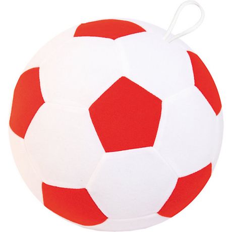 Мякиши Игрушка Мякиши "Футбольный мяч", красно-белый