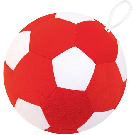 Мякиши Игрушка Мякиши "Футбольный мяч", бело-красный