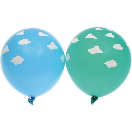 Belbal Воздушные шары Belbal "Облака", пастель, шелкография, 25 шт