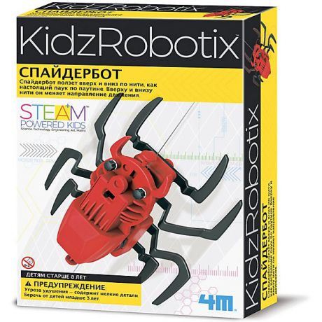 4M Набор для робототехники 4M KidxRobotix Спайдербот
