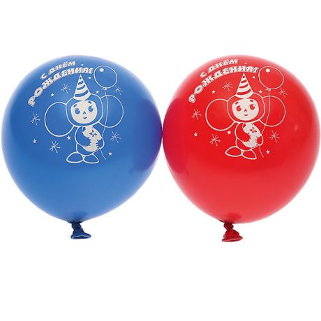 Belbal Воздушные шары Belbal с рисунком "День рождения, Союзмультфильм" 50 шт