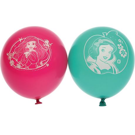 Belbal Воздушные шары Belbal "Дисней: принцессы", с рисунком, 50 шт