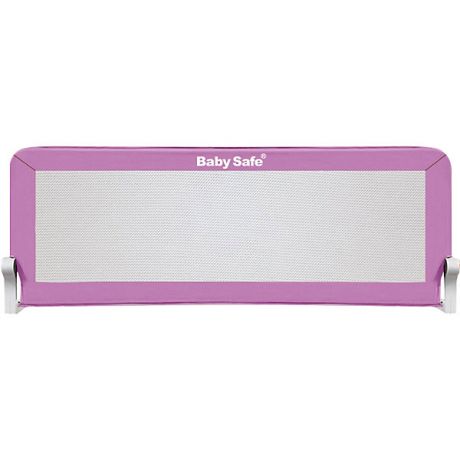Baby Safe Барьер для кроватки Baby Safe, 120х66 см, розовый