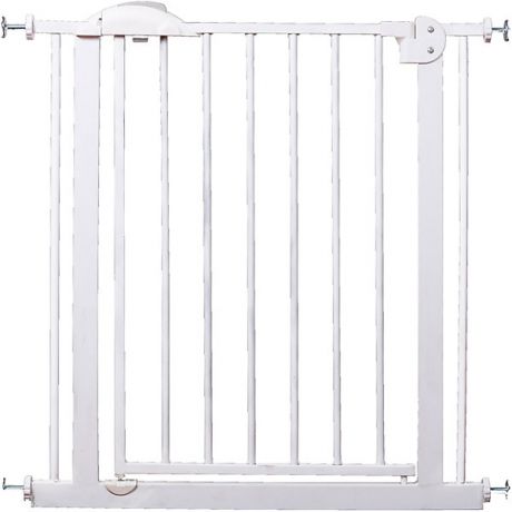 Baby Safe Барьер-калитка для дверного проема Baby Safe XY-007, 75-85 см, белый металл