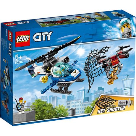 LEGO Конструктор LEGO City Police 60207: Воздушная полиция: погоня дронов