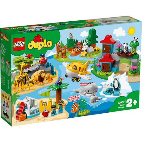LEGO Конструктор LEGO DUPLO Town 10907: Животные мира