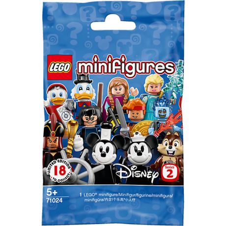 LEGO Коллекционные минифигурки LEGO Disney 71024: Серия 2