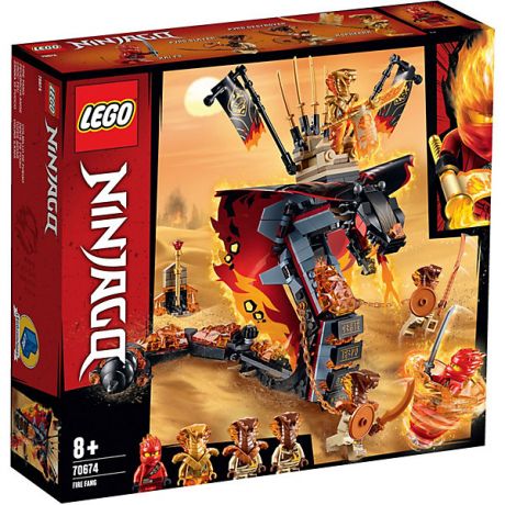 LEGO Конструктор LEGO Ninjago 70674: Огненный кинжал