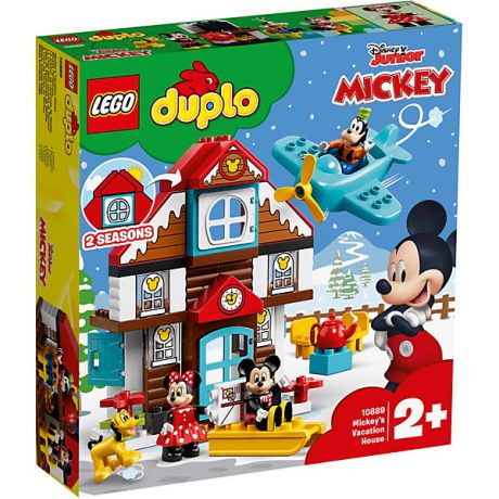 LEGO Конструктор LEGO DUPLO Disney 10889: Летний домик Микки