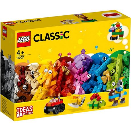 LEGO Конструктор LEGO Classic 11002: Базовый набор кубиков