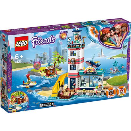 LEGO Конструктор LEGO Friends 41380: Спасательный центр на маяке