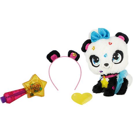 Shimmer Stars Мягкая игрушка Shimmer Stars Панда с сумочкой, 20 см