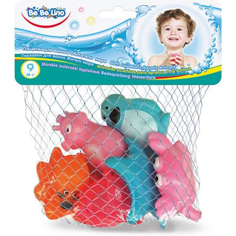 Toys Lab Игрушки для ванной ToysLab Bebelino "Обитатели моря"