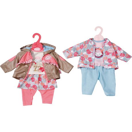 Zapf Creation Одежда для куклы Zapf Creation Baby Annabell Комплект для прогулки