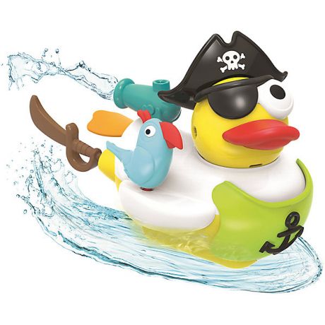 Yookidoo Водная игрушка Yookidoo "Утка-пират", с водометом и аксессуарами