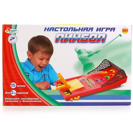 Играем вместе Настольная игра Играем Вместе Пинбол