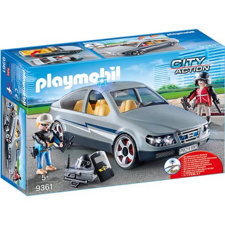 PLAYMOBIL® Игровой набор Playmobil "Полиция: тактическое подразделение", машина под прикрытием